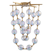 Golden - 9013-34 BCB - LED Pendant - Pearla - Brushed Champagne Brass