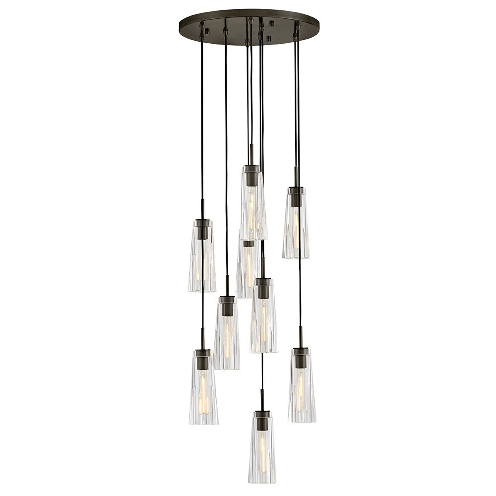Fredrick Ramond - FR31104BX-CL - LED Pendant - Cosette - Black Oxide