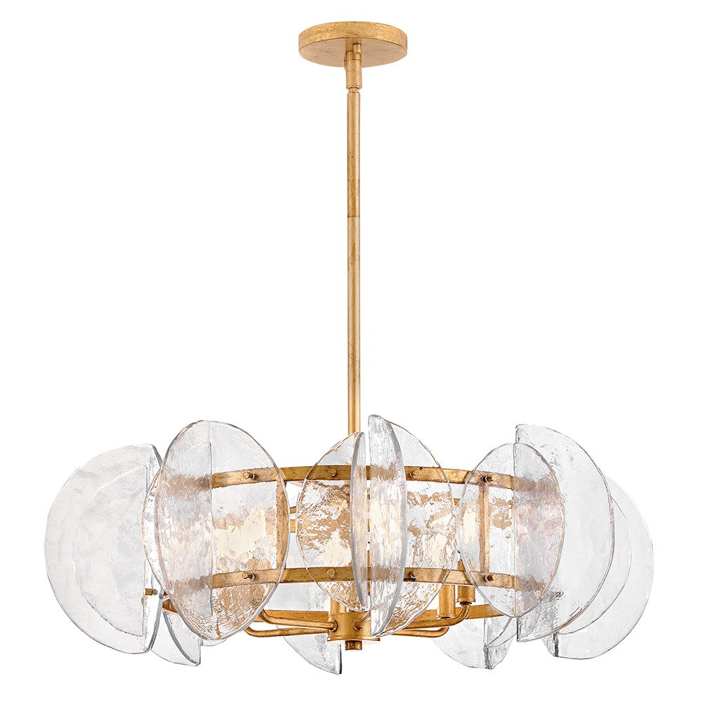 Fredrick Ramond - FR41924DA - LED Chandelier - Seraphina - Distressed Brass