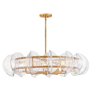 Fredrick Ramond - FR41926DA - LED Chandelier - Seraphina - Distressed Brass