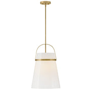 Lark - 83054LCB - LED Pendant - Tori - Lacquered Brass