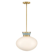 Lark - 83604LCB-SF - LED Pendant - Lucy - Lacquered Brass