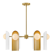 Lark - 84236LCB-SO - LED Chandelier - Zuri - Lacquered Brass