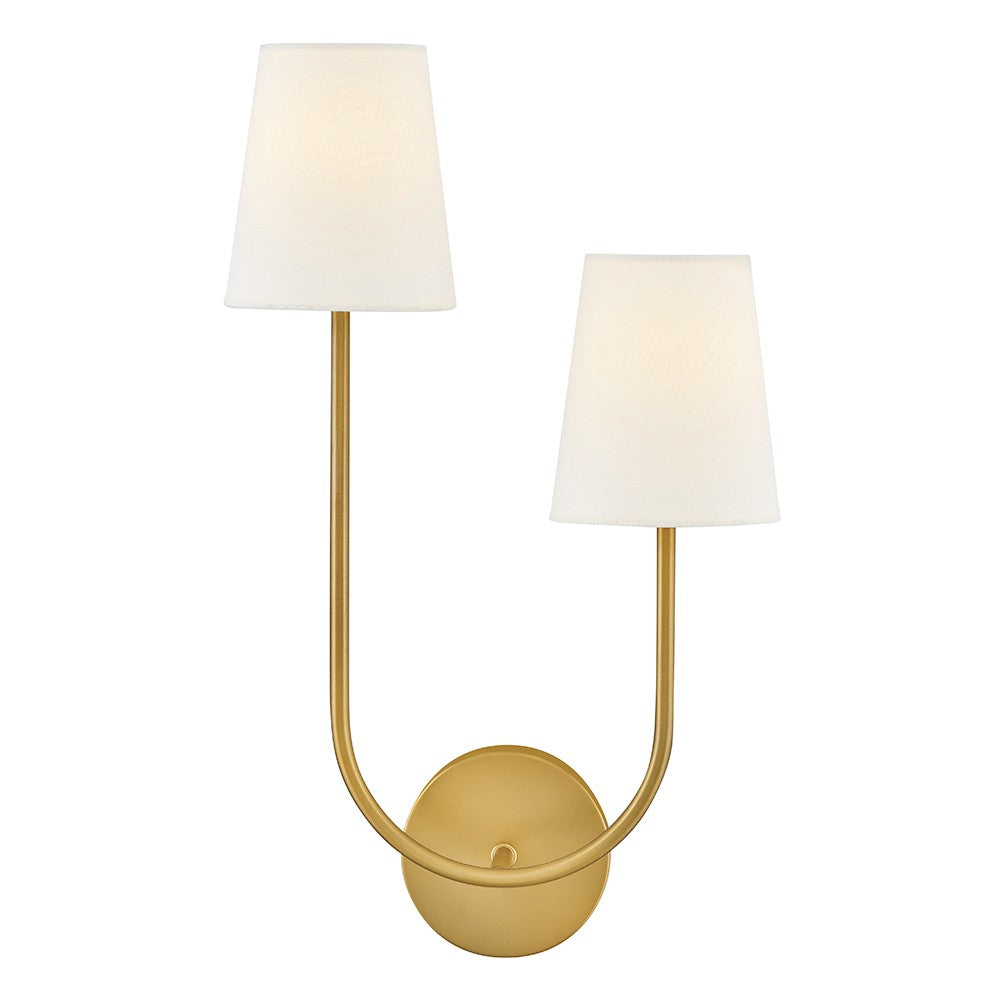 Lark - 84262LCB - LED Wall Sconce - Cora - Lacquered Brass