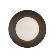 Kuzco Lighting - WS77909-BK/OP - LED Wall Sconce - Cleo - Black/Opal Glass