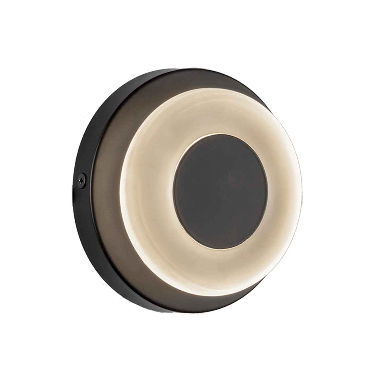 Kuzco Lighting - WS97204-BK/FR - LED Wall Sconce - Stephord - Black/Frosted Glass
