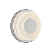 Kuzco Lighting - WS97204-CH/FR - LED Wall Sconce - Stephord - Chrome/Frosted Glass