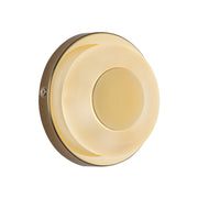 Kuzco Lighting - WS97204-MRB/FR - LED Wall Sconce - Stephord - Metallic Brass/Frosted Glass