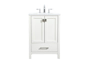 Elegant Lighting - VF18824WH - Vanity Sink Set - Irene - white
