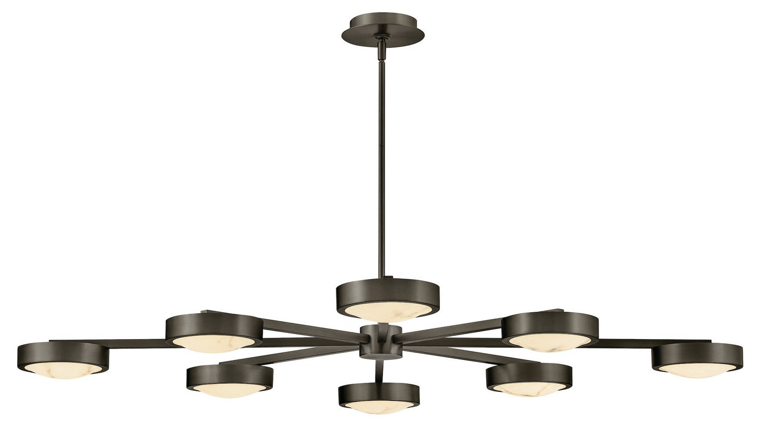 Fredrick Ramond - FR31014BX - LED Semi Flush Mount - Cava - Black Oxide