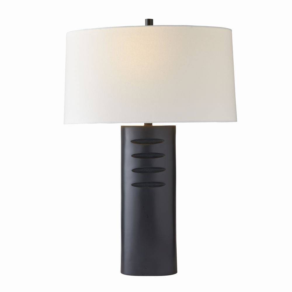 Arteriors - PTI13-943 - One Light Table Lamp - Darth - Bronze/White/White