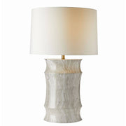 Arteriors - PTS13-SH037 - One Light Table Lamp - Destin - Moon Storm/Antique Brass/Off-White/Off-White
