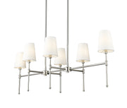 Millennium - 16506-PN - Six Light Chandelier - Adorra - Polished Nickel