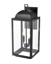 Millennium - 194002-PBK - Two Light Outdoor Wall Sconce - Beaufort - Powder Coated Black