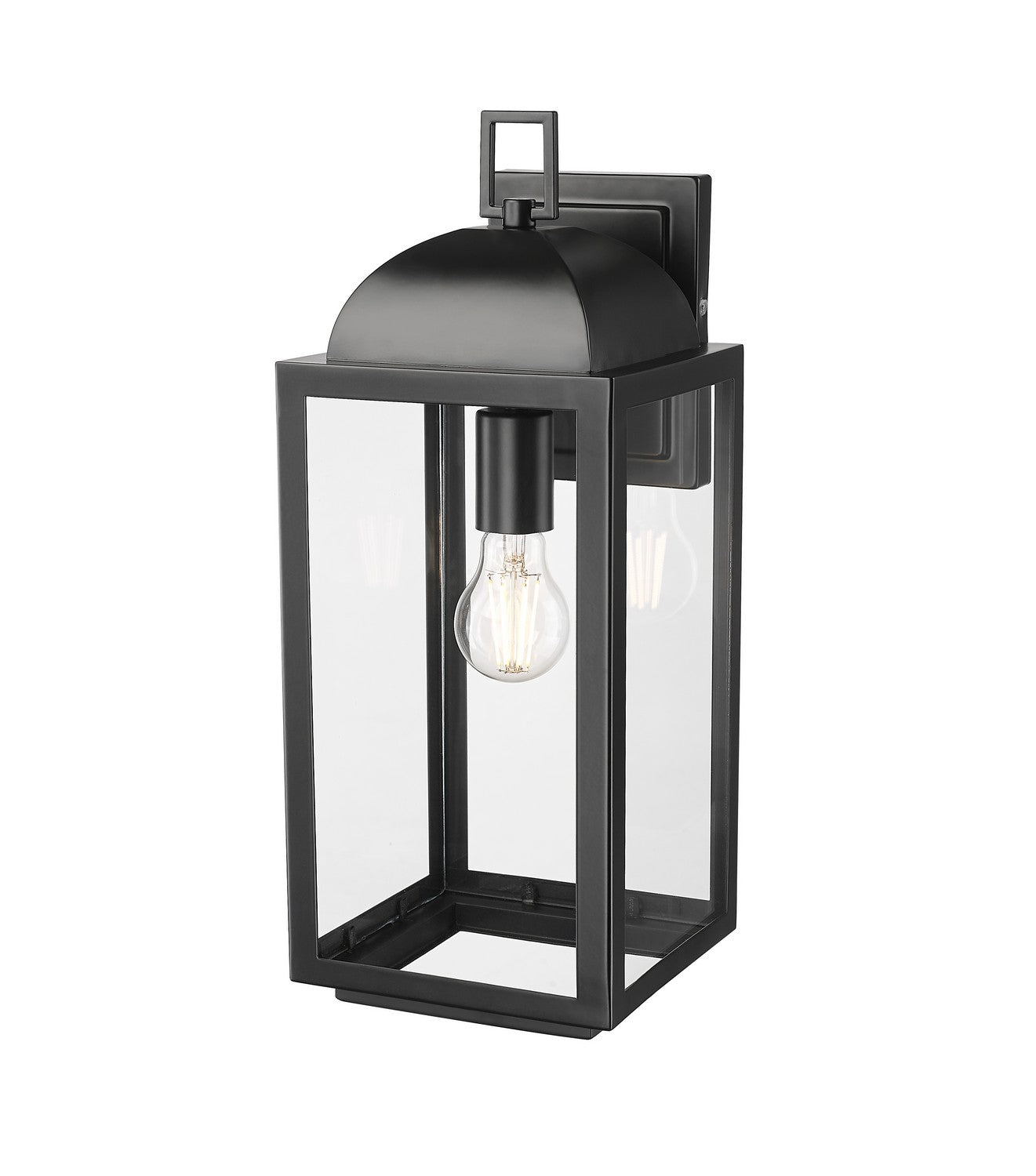 Millennium - 194101-PBK - One Light Outdoor Wall Sconce - Beaufort - Powder Coated Black