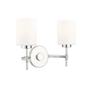 Millennium - 19602-PN - Two Light Vanity - Keylee - Polished Nickel
