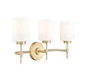 Millennium - 19603-VB - Three Light Vanity - Keylee - Vintage Brass