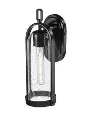 Millennium - 199501-PBK - One Light Outdoor Wall Sconce - Luxio - Powder Coated Black