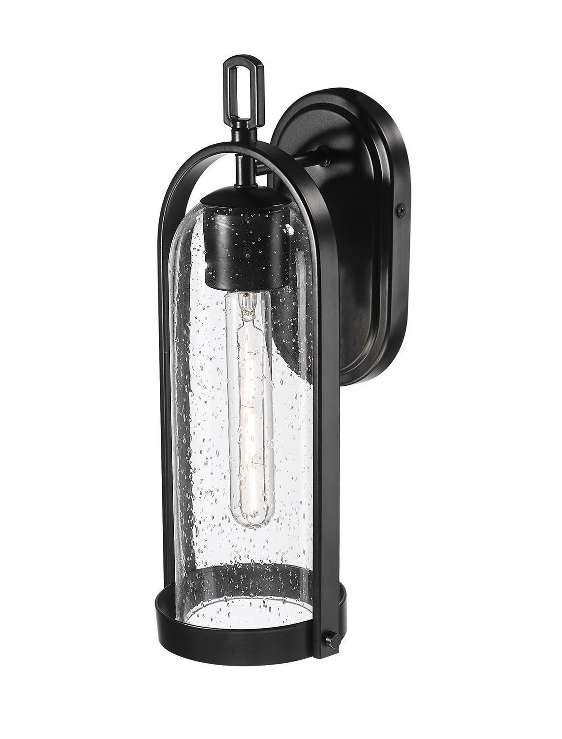 Millennium - 199501-PBK - One Light Outdoor Wall Sconce - Luxio - Powder Coated Black
