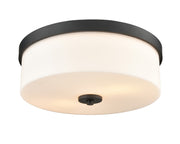 Millennium - 214102-MB - Two Light Flushmount - Laphia - Matte Black