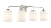Millennium - 214104-BN - Four Light Vanity - Laphia - Brushed Nickel