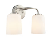 Millennium - 214202-BN - Two Light Vanity - Laphia - Brushed Nickel