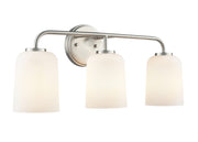 Millennium - 214203-BN - Three Light Vanity - Laphia - Brushed Nickel