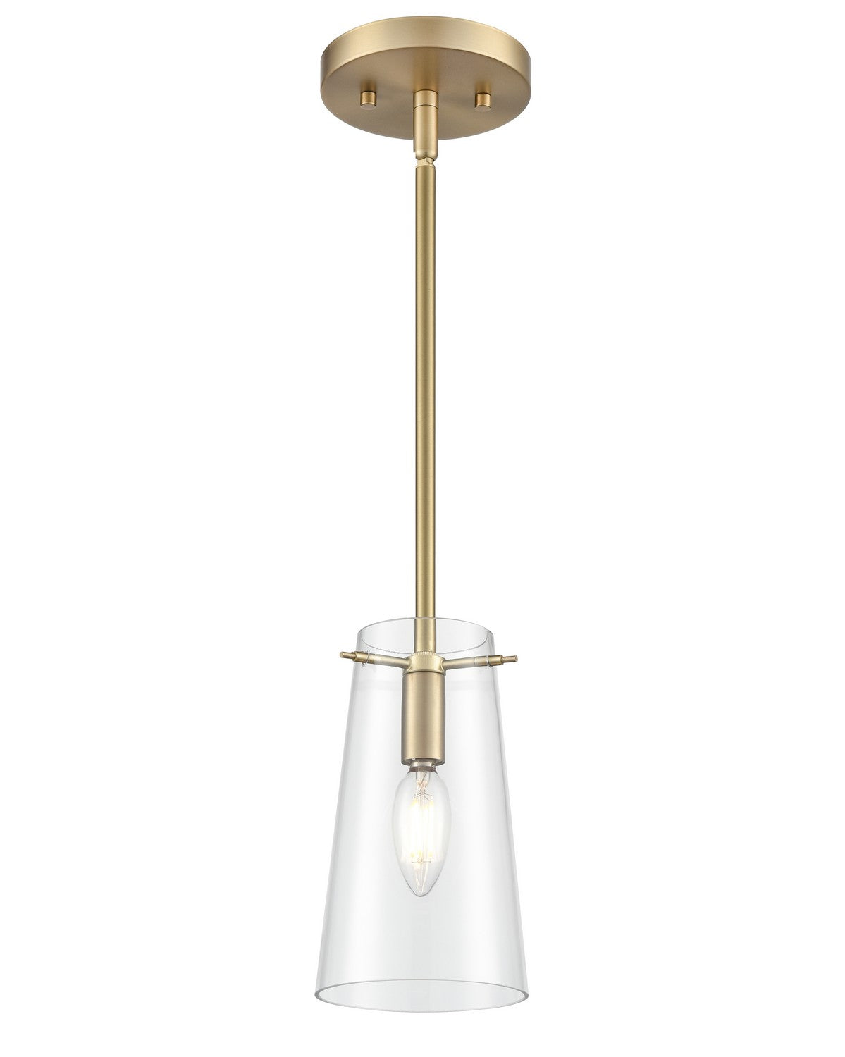 Millennium - 217001-VB - One Light Pendant - Maccan - Vintage Brass