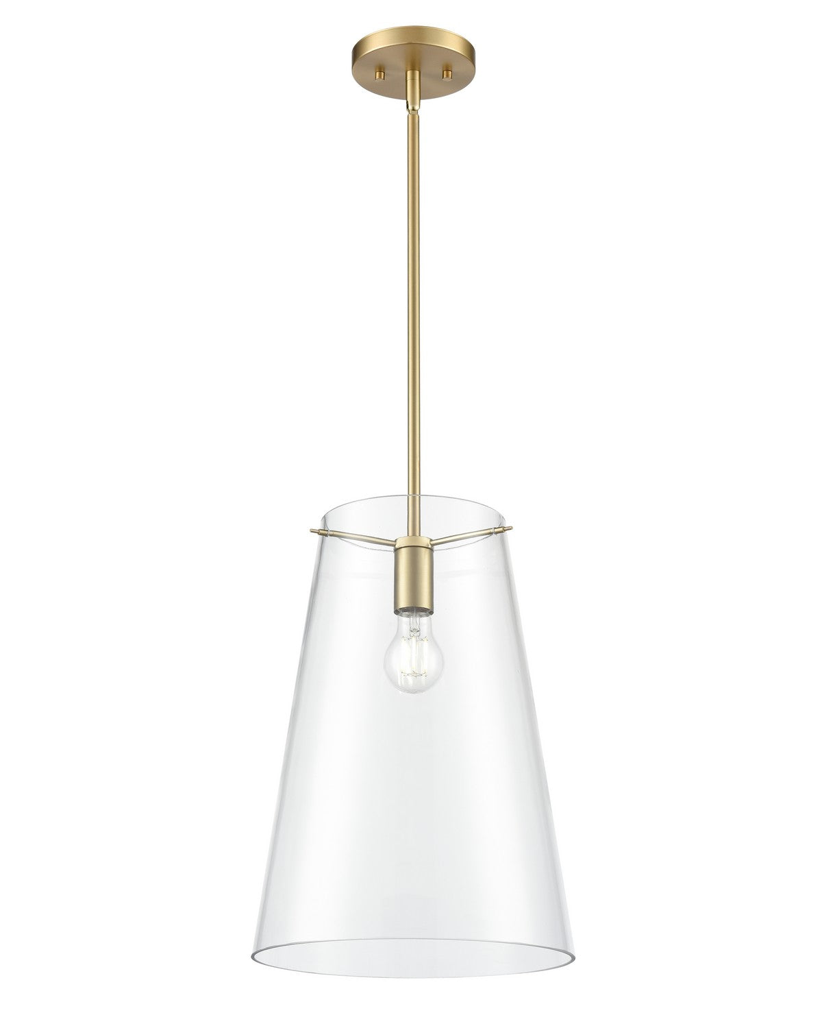 Millennium - 217101-VB - One Light Pendant - Maccan - Vintage Brass