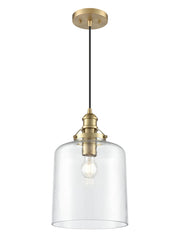 Millennium - 218201-VB - One Light Pendant - Khrisa - Vintage Brass