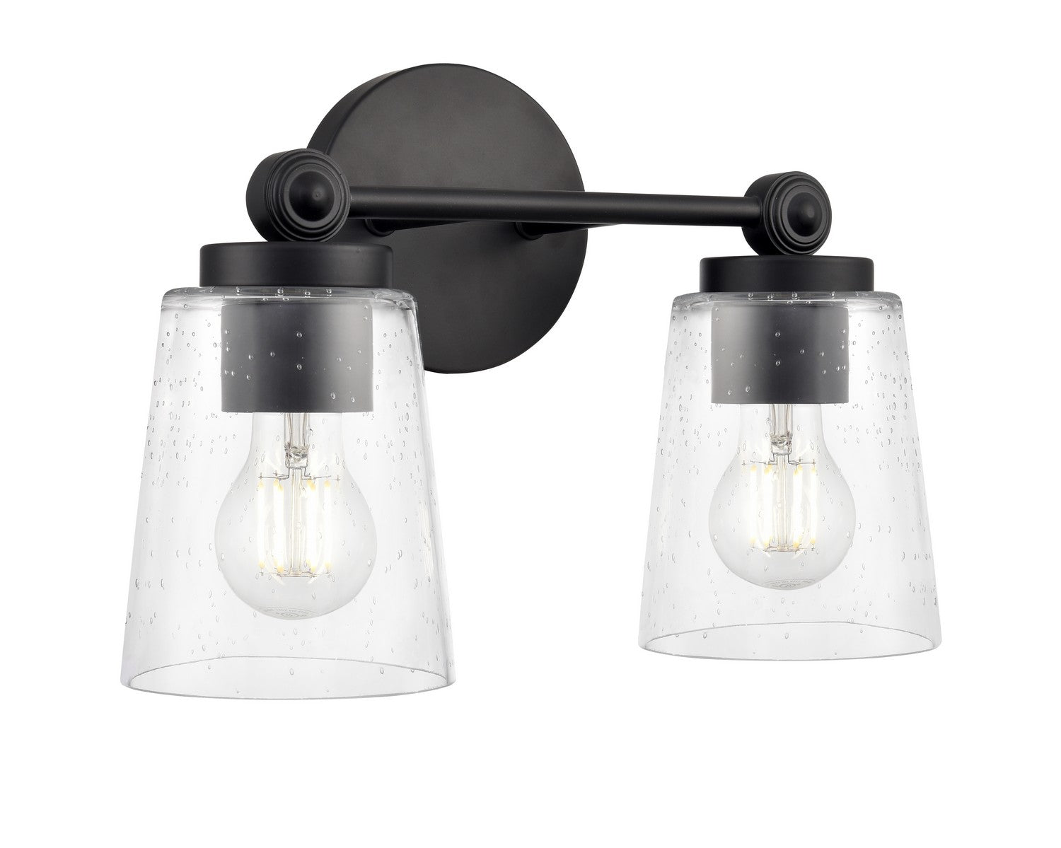 Millennium - 22002-MB - Two Light Vanity - Lauryn - Matte Black