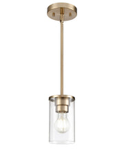 Millennium - 2711-MG - One Light Pendant - Verlana - Modern Gold
