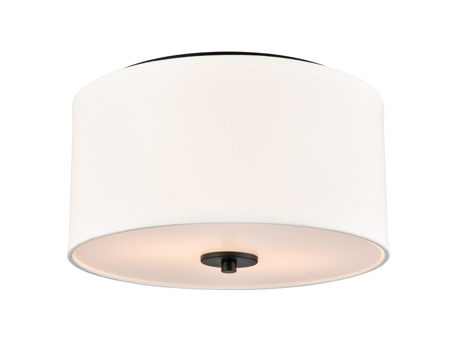 Millennium - 41002-MB - Two Light Flushmount - Guyten - Matte Black