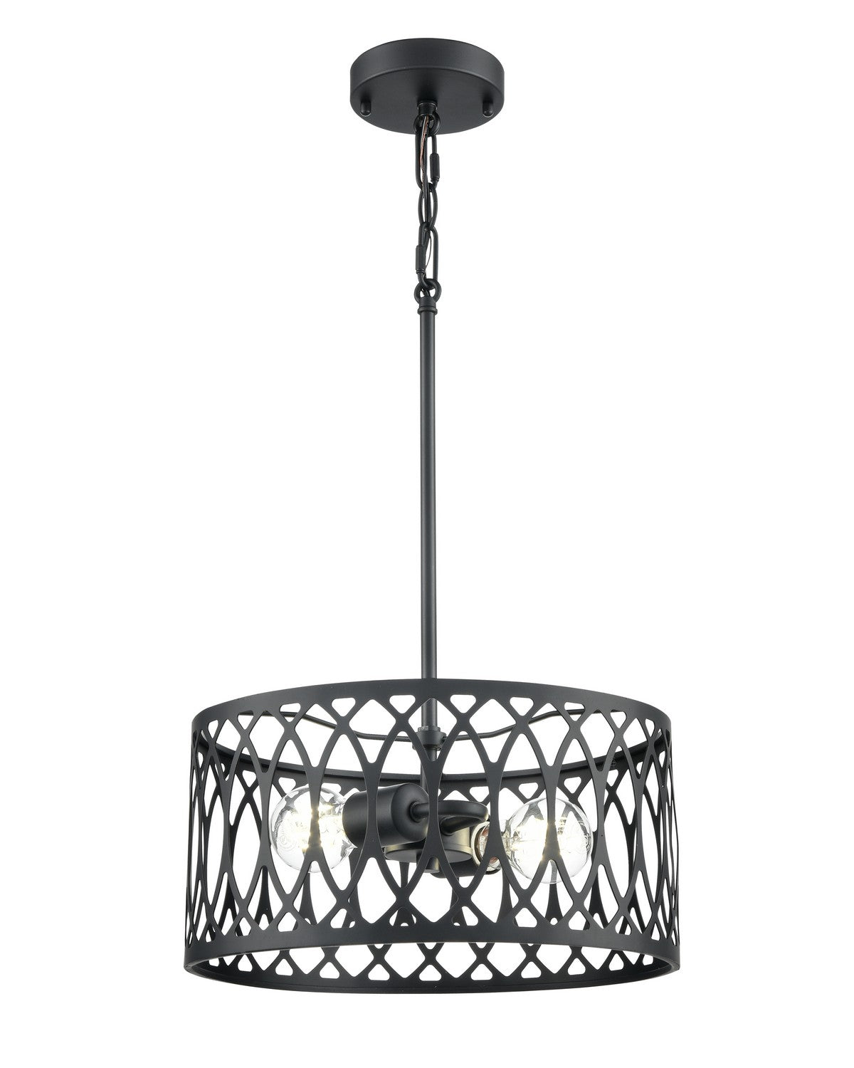 Millennium - 42102-MB - Two Light Pendant - Arelyn - Matte Black