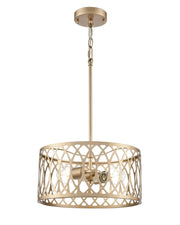 Millennium - 42102-PMG - Two Light Pendant - Arelyn - Painted Modern Gold