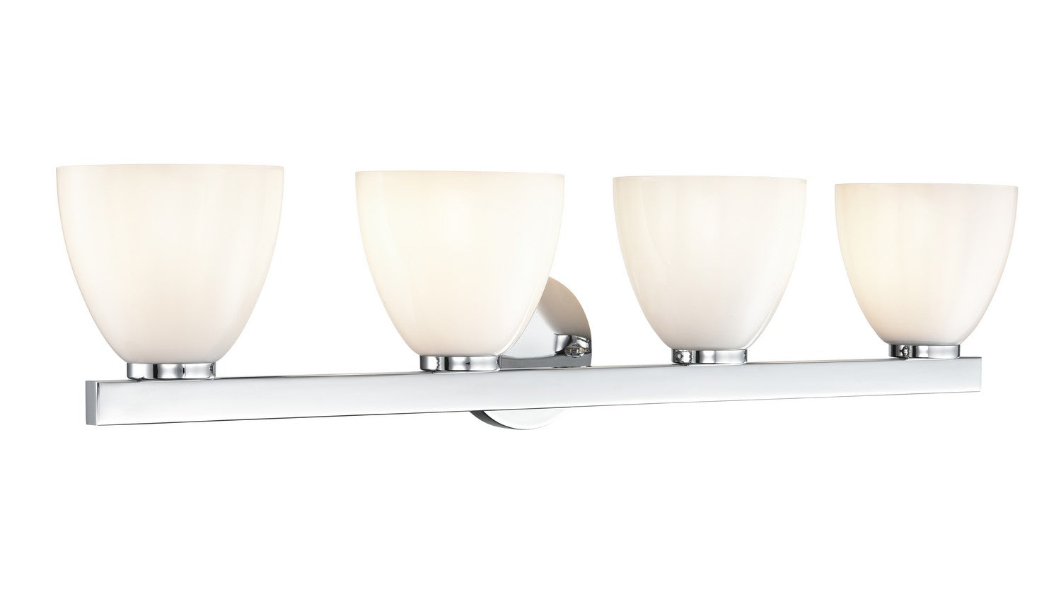 Millennium - 49004-CH - Four Light Vanity - Apria - Polished Chrome