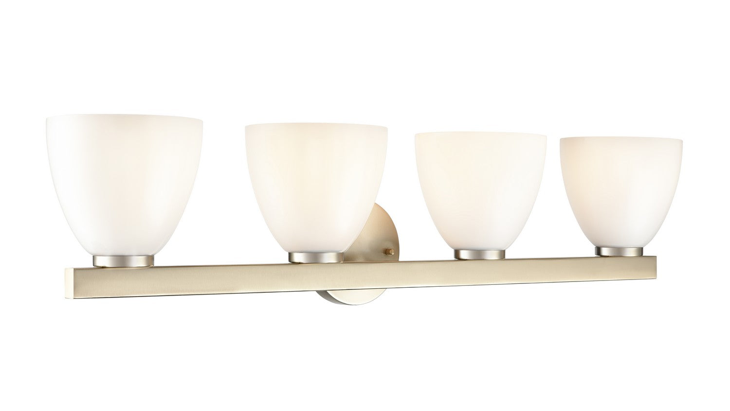 Millennium - 49004-MG - Four Light Vanity - Apria - Modern Gold