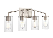 Millennium - 9524-BN - Four Light Vanity - Beverlly - Brushed Nickel