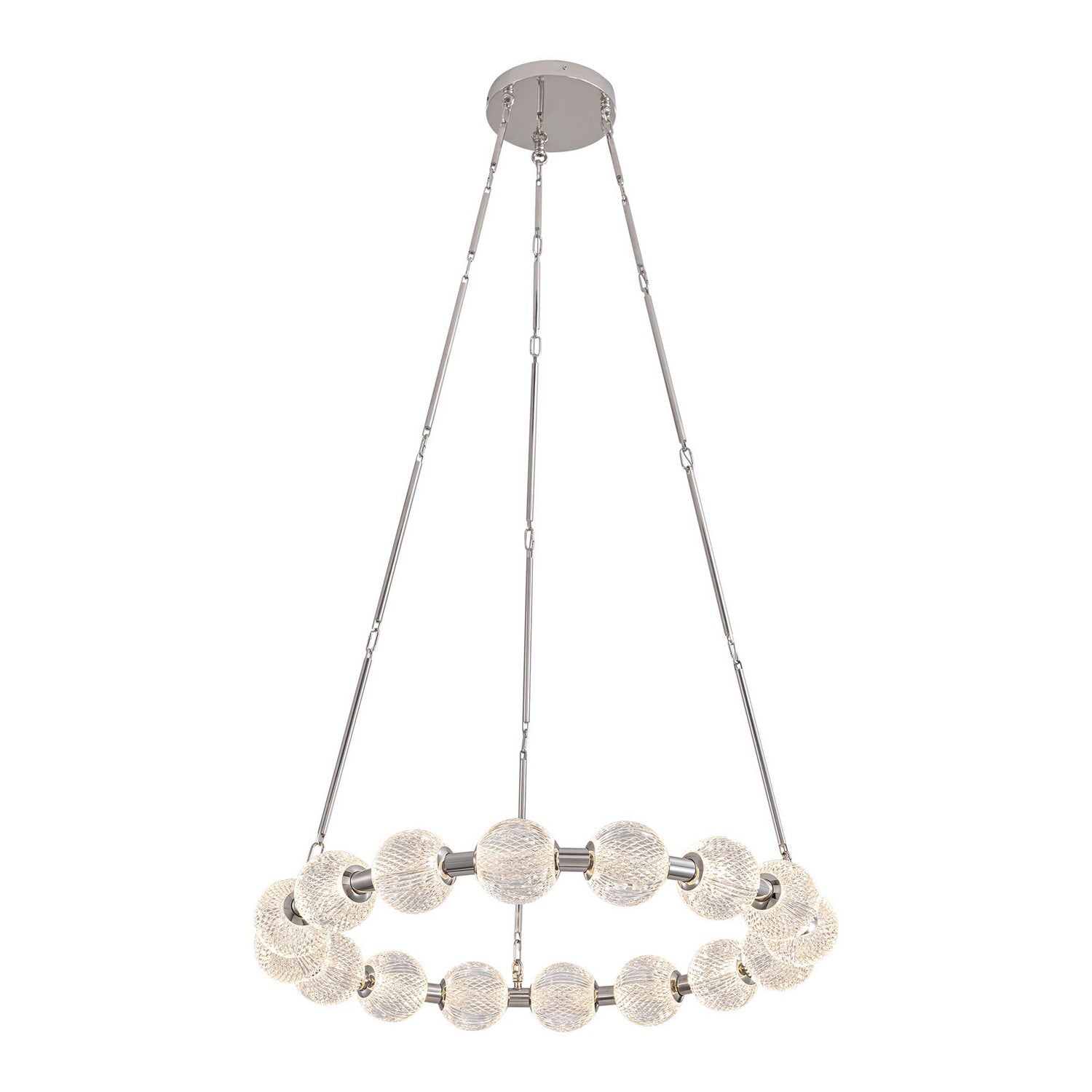 Alora - CH321032PN-UNV-010 - LED Chandelier - Marni - Polished Nickel
