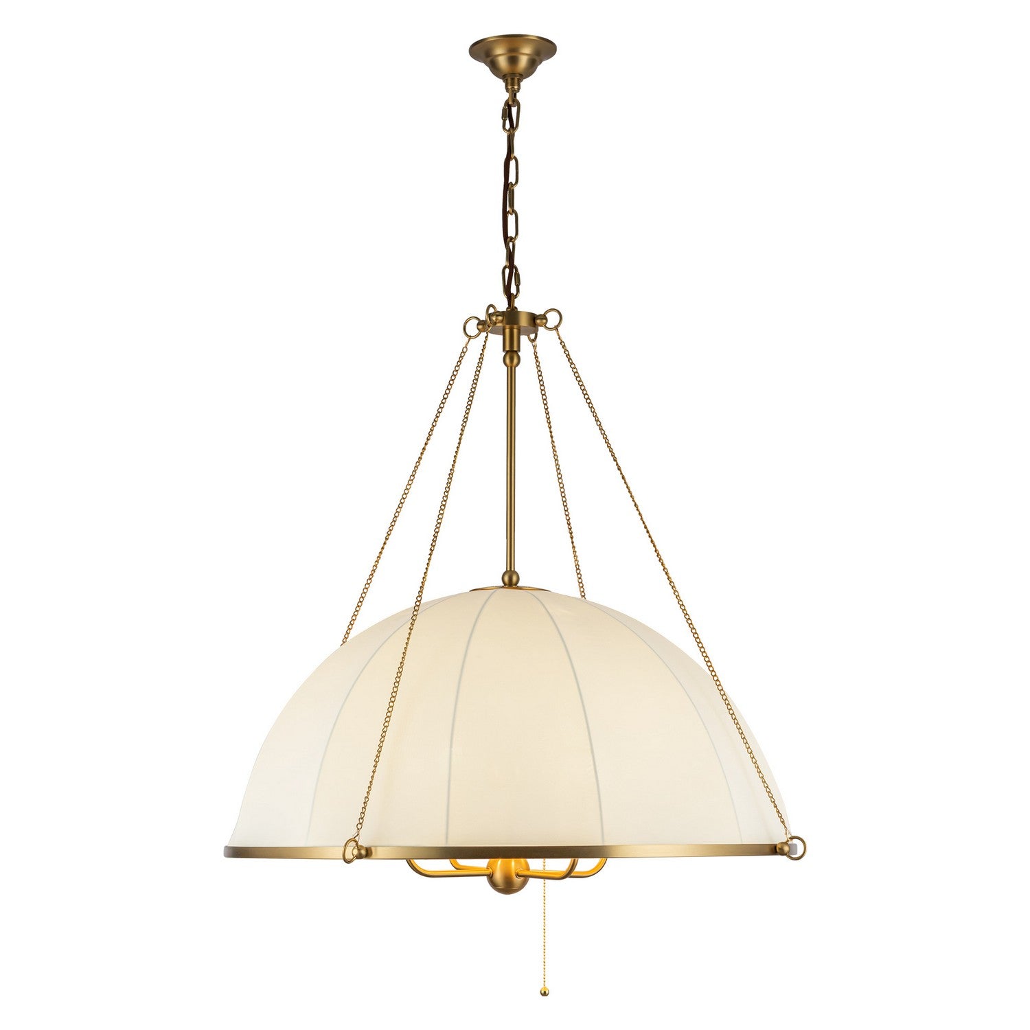 Alora - CH661433BG - Four Light Chandelier - Crosby - Brushed Gold