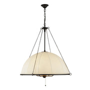 Alora - CH661433MB - Four Light Chandelier - Crosby - Matte Black