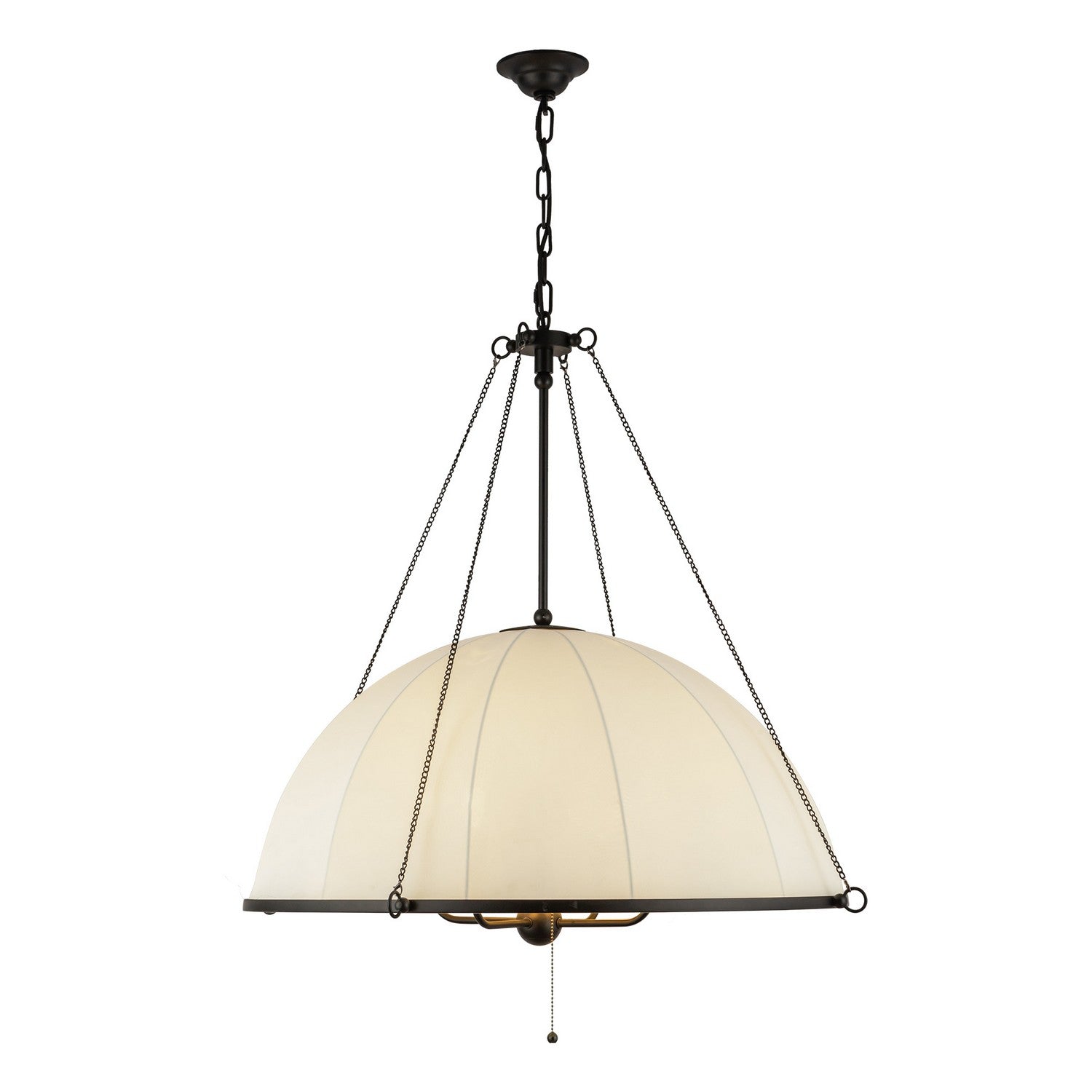 Alora - CH661433MB - Four Light Chandelier - Crosby - Matte Black