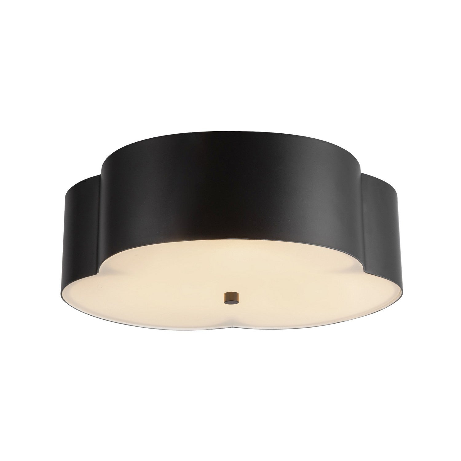 Adella 3Light Semi-Flush in Black
