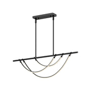 Alora - LP317448UB - LED Linear Pendant - Aryas - Urban Bronze