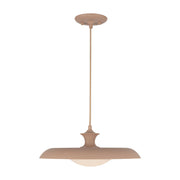 Alora - PD557015PEC - One Light Pendant - Minori - Peach