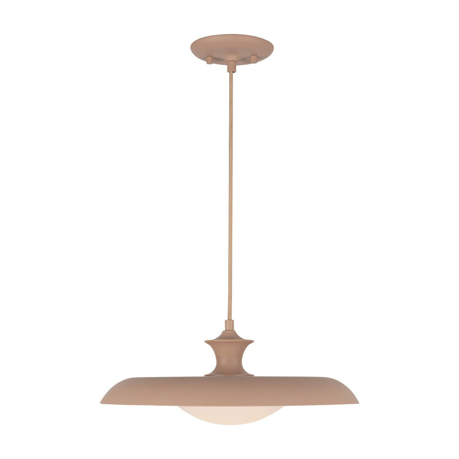 Alora - PD557015PEC - One Light Pendant - Minori - Peach