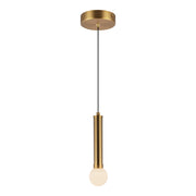 Alora - PD612109BGOP-UNV - LED Pendant - Arden - Brushed Gold/Opal Glass