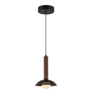 Alora - PD616109MBOP-UNV - LED Pendant - Arden - Matte Black/Opal Glass