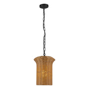 Alora - PD641011MB - One Light Pendant - Kai - Matte Black