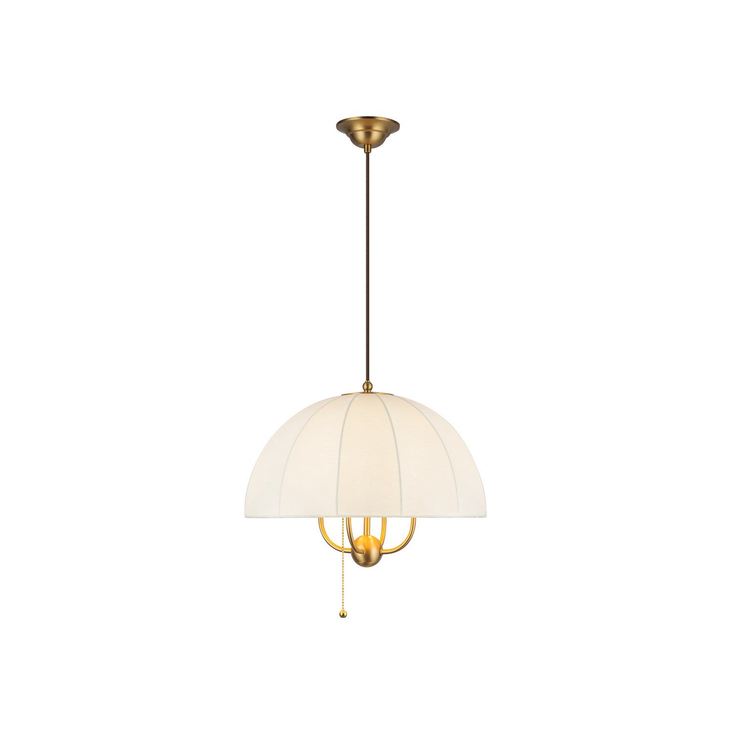 Alora - PD661418BG - Four Light Pendant - Crosby - Brushed Gold
